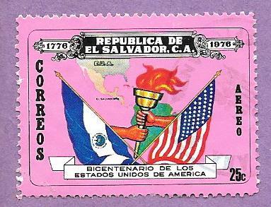 El Salvador Used Stamp Scott C383 #12