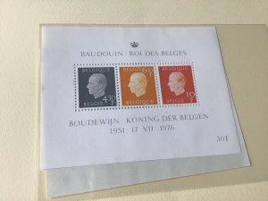 Belgium 1976  mint never hinged stamps Sheets Ref 55106