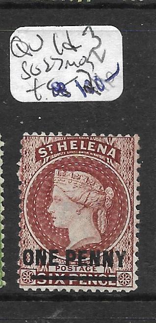 ST HELENA  (PP1901B) QV 1D/6D SG 27  MOG