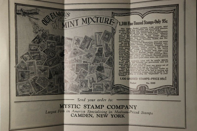 Boyscout Club Washington Bicentennial Mt Vernon Stamp Co Ad Contents 1932
