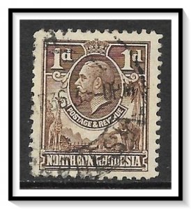 Northern Rhodesia #2 KG V Used