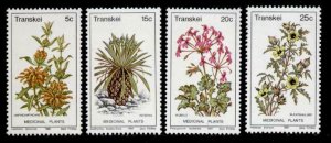 Transkei 32-5 MNH Flowers, Medicinal Plants