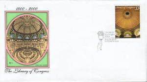 #3390 Library of Congress Covercraft FDC