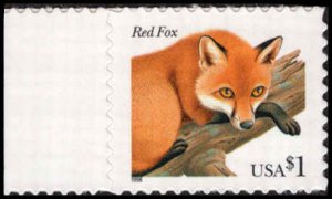 US #3036a RED FOX MNH LEFT SINGLE 