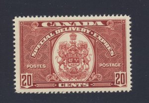 Canada Mint Special Delivery Stamp; #E8-20c MH VF Guide Value = $50.00