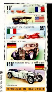 Burkina Faso (formerly Upper Volta) #362 / C207  Single (Complete Set) (Cars)