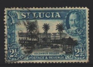 St Lucia Sc#99 Used