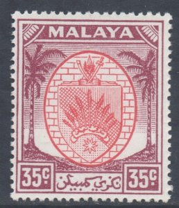 Malaya Negri Sembilan Scott 53 - SG57, 1949 George VI 35c MH*