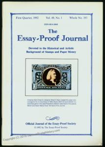 Essay-Proof Journal No 195 Federal Banknotes 44685