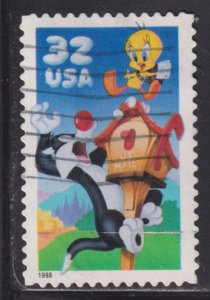 United States 3204A Sylvester & Tweety Bird 1998