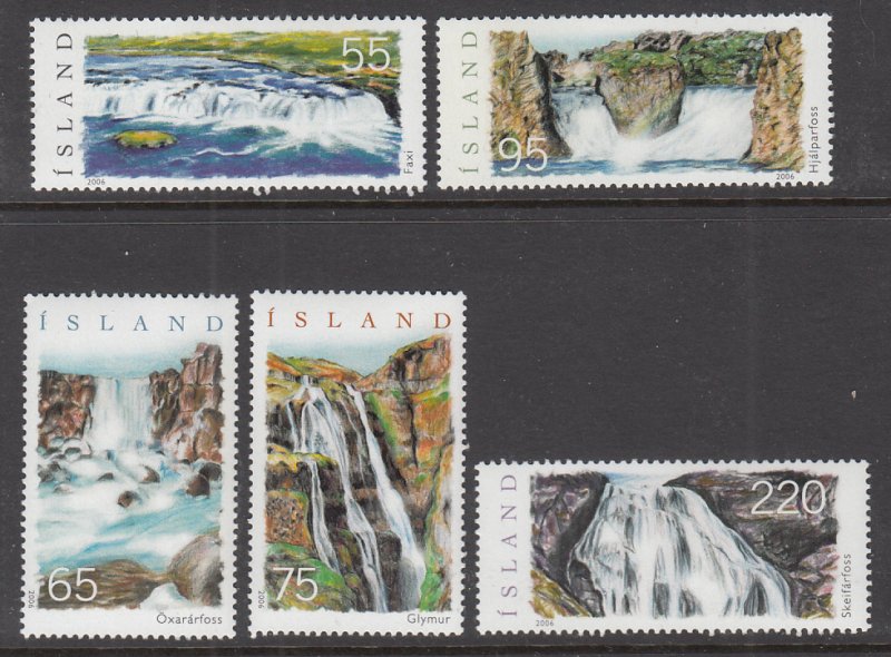 Iceland 1077-1081 MNH VF