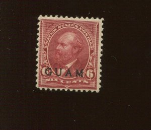 Guam 6 Overprint Mint Stamp (Bx 2856)