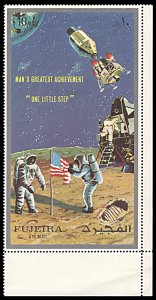 Fujeira Michel 1156A, MNH, Lunar Exploration