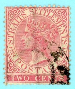 Straits Settlements, Scott #11, Used