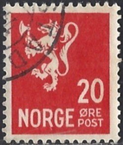 NORWAY #119, USED - 1927 - NORWAY135