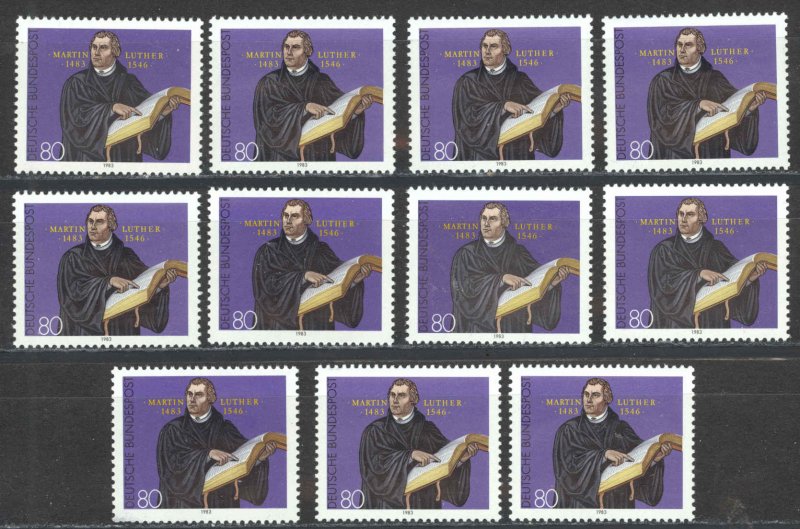 Germany Sc# 1406 MNH Lot/11 1983 Martin Luther