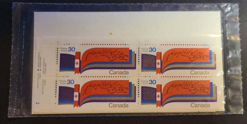 CANADA PLATE BLOCK SETS 18 in total.