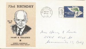 Eisenhower 73rd Birthday