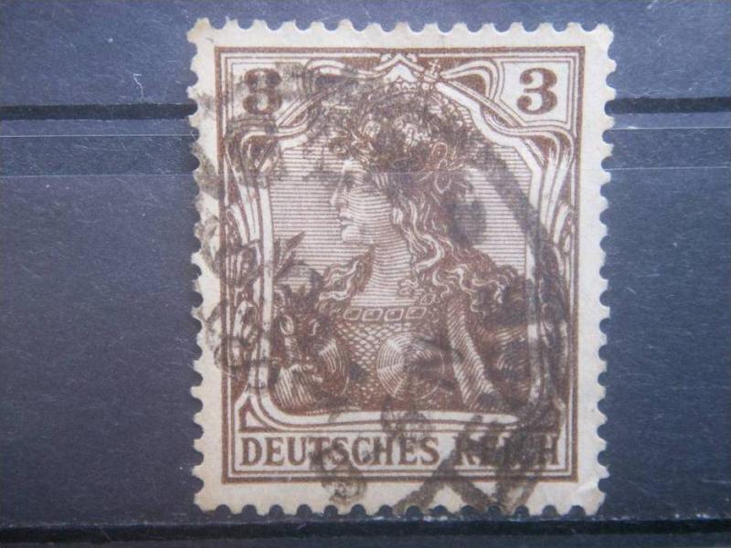 GERMANY, Empire, 1902, used 3pf, Germania Scott 66