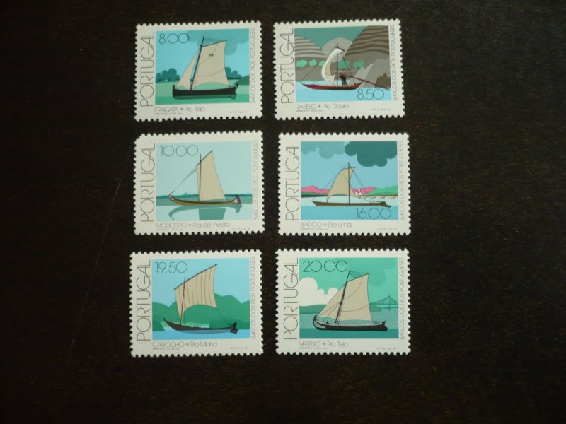 Stamps - Portugal - Scott# 1488-1493 - Mint Never Hinged Set of 6 Stamps