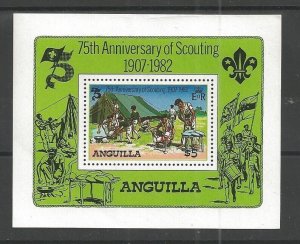 1982 Anguilla Scouts 75th anniversary sailing SS