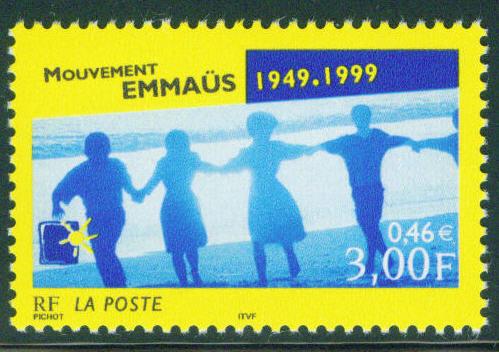 FRANCE Scott 2739 MNH** 1999 Emmaus stamp