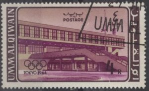 Umm al Qiwain Mi24 (used cto) 4r Tokyo Olympics: architecture (1964)