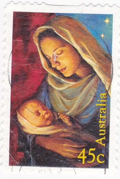 Australia -2006- Christmas (s/adhesive) - used 45c SG 2734