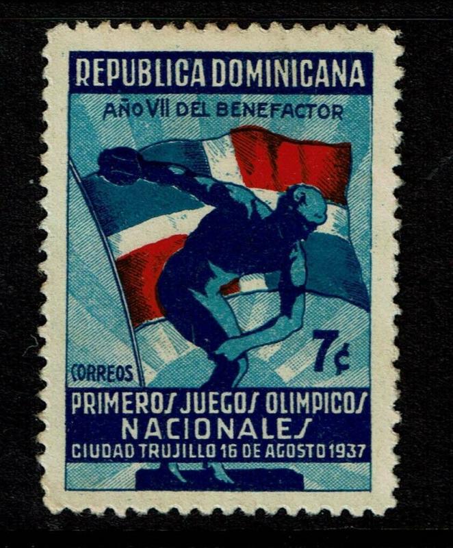 Dominican Republic SC# 328 Mint Hinged / Hinge Rem / Part Orig. Gum - S7573