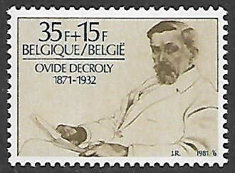 Belgium # B1005 - Ovide Decroly - MNH.....{J}