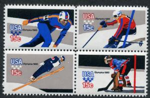 Scott #1795-98 - Winter Olympics - Block of 4 - MNH