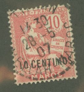 French Morocco #16 Used Single