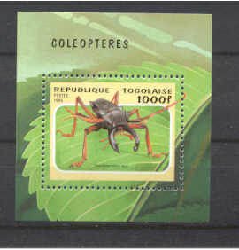 Togo 1712 MNH s/s Insects SCV5.50