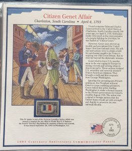 Centenary Anniversary Commemorative Panels.