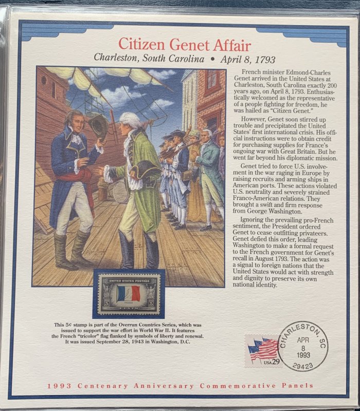 Centenary Anniversary Commemorative Panels.