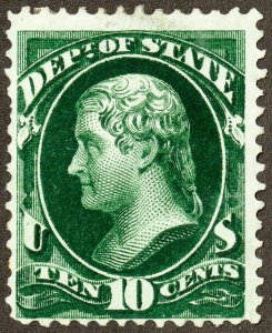 US Stamps # O62 MH F-VF Officials Scott Value $250.00