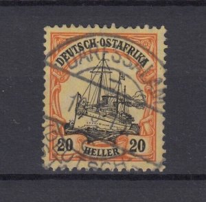 German East Africa 20pf Yacht Scott #26 Fine Used BP7504