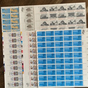 Sheet Lot Mint 18 Cent All Different Sheet Lot  MNH FV  $54 at 90% of Face