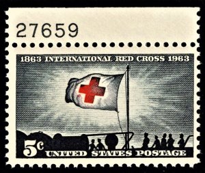 US 1239 MNH VF 5 Cent International Red Cross