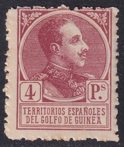 Spanish Guinea 1919 Sc 169 MNG(*) rough perfs