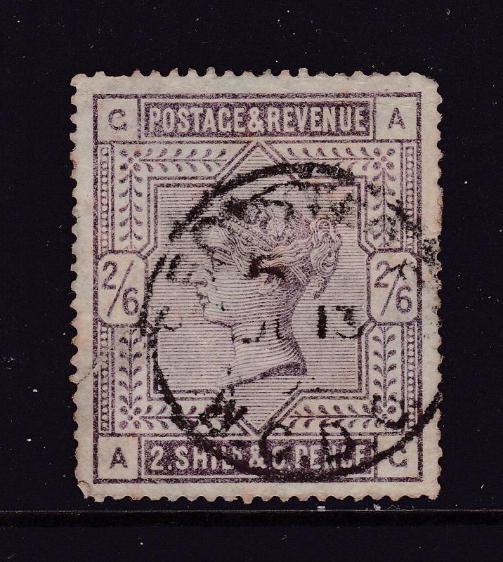 Great Britain a QV used 2/6 filler only