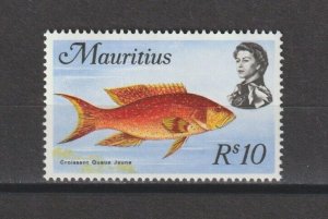 MAURITIUS 1969/73 SG 399w MNH