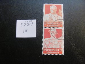 GERMANY 1934 USED MI.  S227   14 EUROS (127) SEE MY STORE