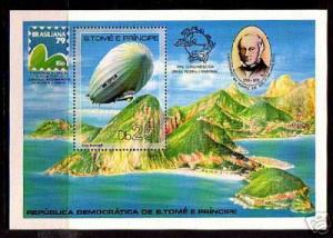 ST THOMAS -1979 - ROWLAND HILL - ZEPPELIN - MINT - S/S!