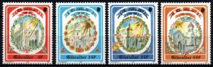 Gibraltar # 622 - 625 MNH