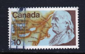Scott #   691   used  single    US  Bicentennial