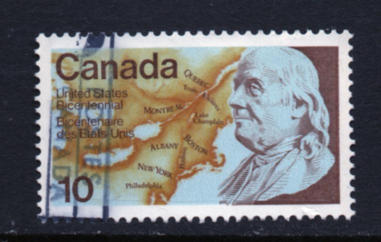 Scott #   691   used  single    US  Bicentennial