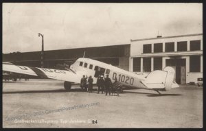 Germany 1929 Deutsche Luft Hansa Adv RPPC Luftpost Airmail Cover Berlin D 105762