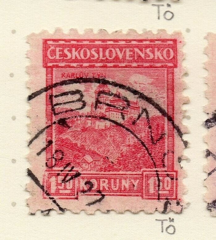 Czechoslovakia 1926-27 Issue Fine Used 1.50k. NW-148605