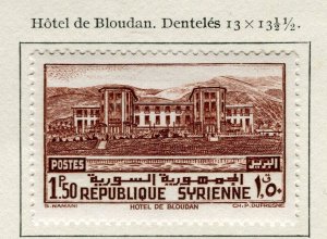 SYRIA; 1940 early pictorial Bloudan issue fine Mint hinged 1.50P  value